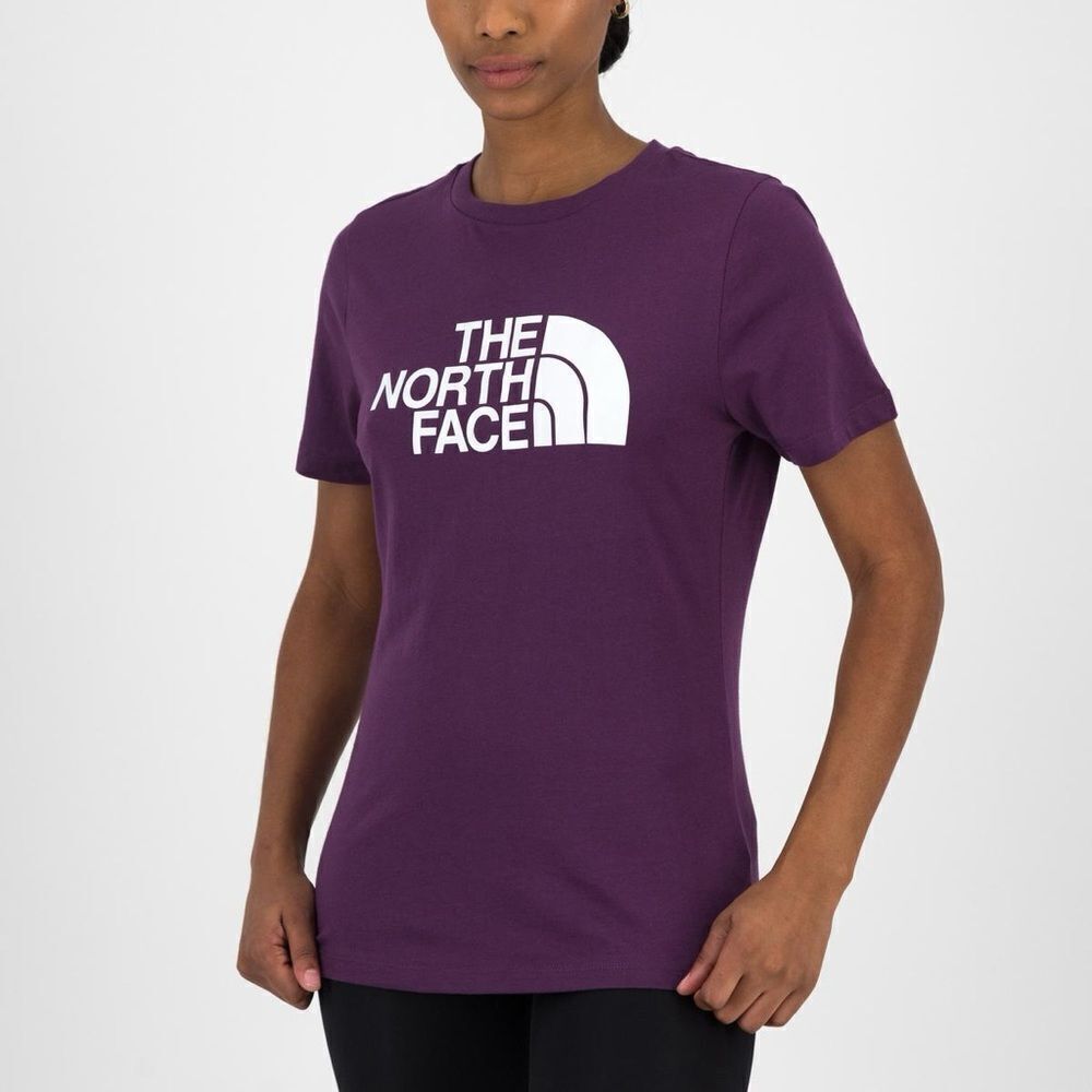 NWT The North Face Half-Dome women's t shirt size small in black currant purple